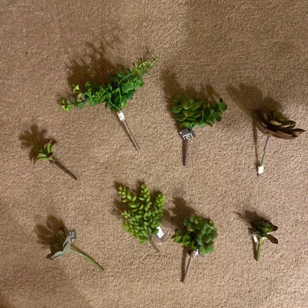 Faux Flower Succulents